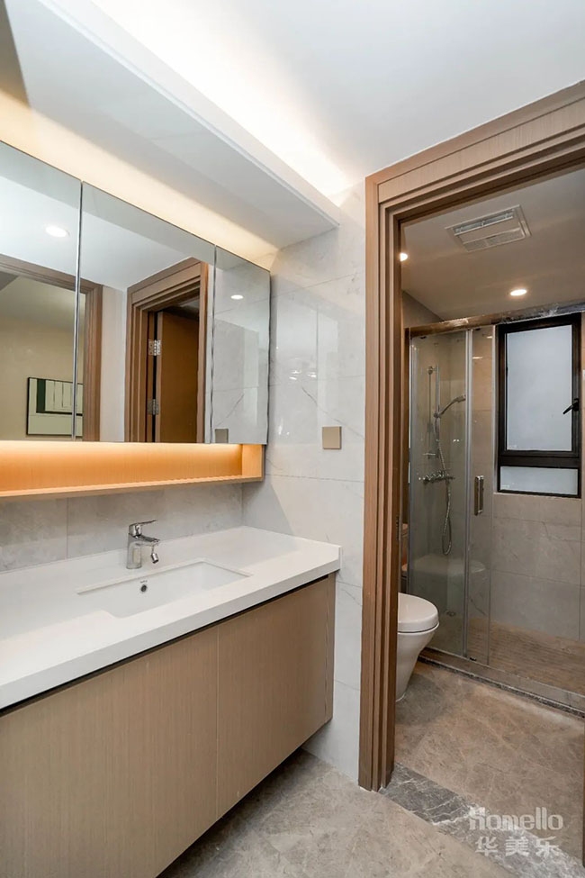 125㎡現(xiàn)代四居,合理利用軟裝布局,小空間也有大收納